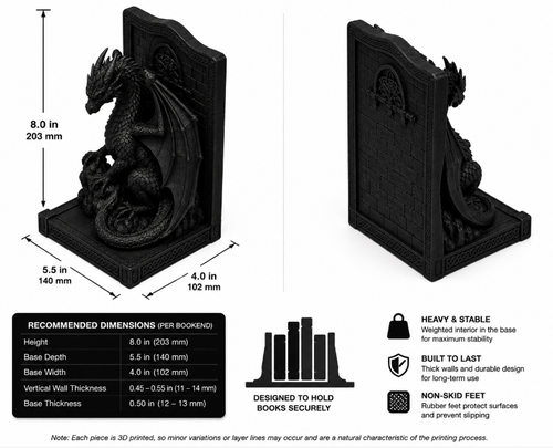 Dragon Bookend